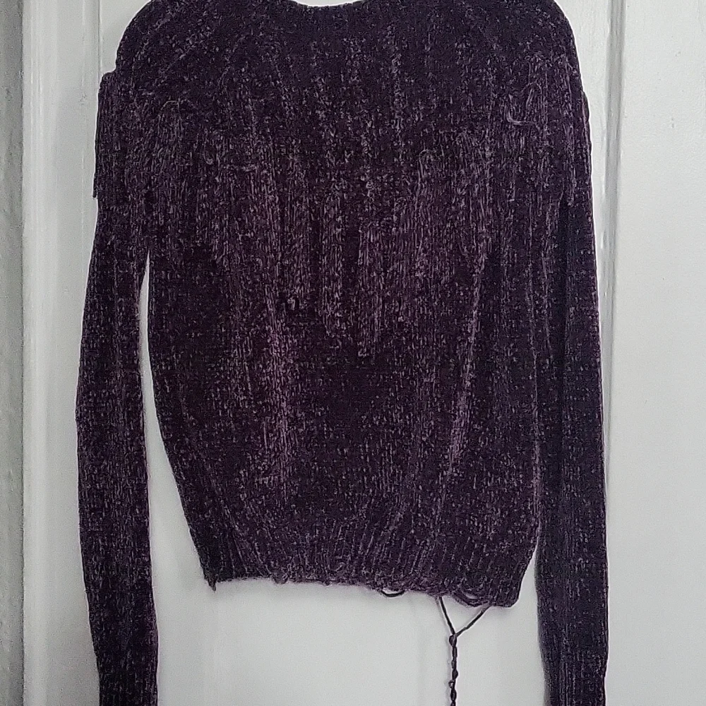 Purple Ruffle Pullover - Picture 8 of 8